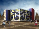Архитектурный проект торгового центра в городе Тарко-Сале