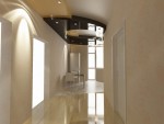 Применение многоуровневых натяжных потолков в дизайне интерьера 2-х комнатной квартиры