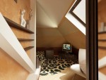 Дизайн гостевой спальни в мансарде