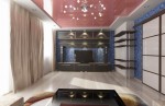 Дизайн-проект гостиной в многокомнатной квартире находящейся в Екатеринбурге, район парк хауса