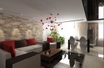 Дизайн интерьера гостиной в элитной квартире