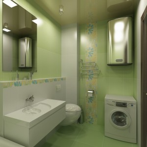 Дизайн интерьера ванной в однокомнатной квартире