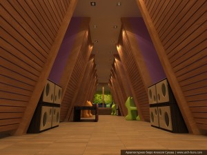 Дизайн интерьеров мансарды в коттедже