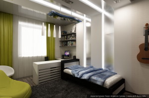 Современный дизайн комнаты сына
