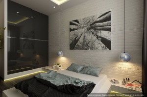 Дизайн спальной комнаты. Якутия