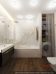 Дизайн интерьера ванной комнаты. Ереван